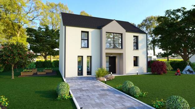 Terrain avec maison neuve à vendre 321 516 € Longueville 77650