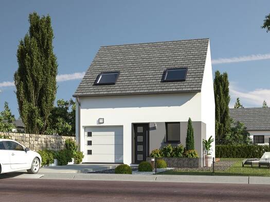 Terrain avec maison neuve à vendre 231 500 € 4 pièces 3 chambres 111 m² 346 m² de terrain Le Petit-Fougeray 35320