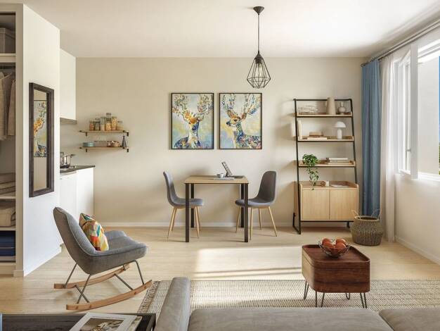 Appartement à vendre - neuf 119 000 € 1 pièce 20,3 m² RDC dès le 30/06/2028 Cammas-Querqueille Saint-Orens-de-Gameville 31650