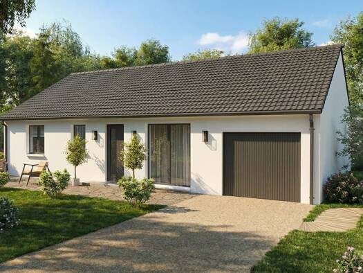 Terrain avec maison neuve à vendre 139 415 € 4 pièces 3 chambres 79 m² 784 m² de terrain Dercy 02270