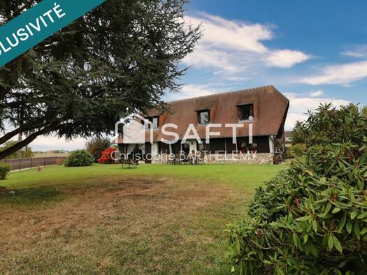 Maison à vendre 264 000 € 8 pièces 3 chambres 137 m² 1 890 m² de terrain Mandeville 27370