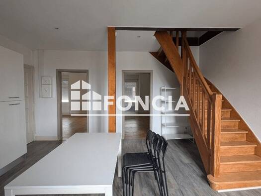 Duplex à louer 800 € 5 pièces 4 chambres 88 m² 1er étage Bourtzwiller Centre Ouest Mulhouse 68200