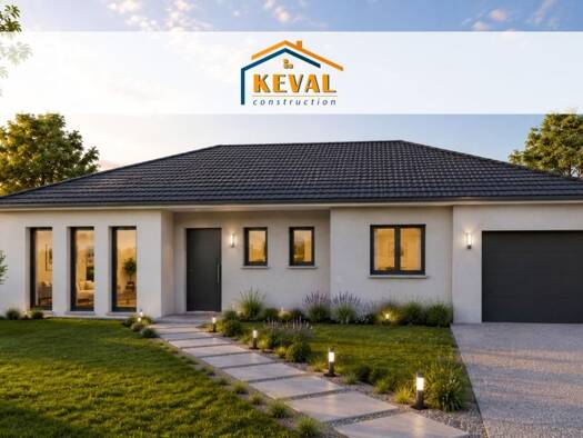 Terrain avec maison neuve à vendre 239 000 € 5 pièces 3 chambres 100 m² 650 m² de terrain Ippling 57990