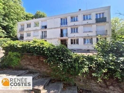 Appartement en viager occupé Bouquet 42 600 € 1 pièce 29 m² RDC Déviation route Nationale Nord Lagny-sur-Marne 77400