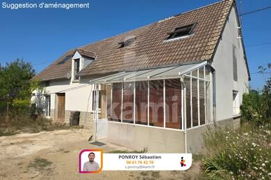 Maison à vendre 119 900 € 7 pièces 6 chambres 170 m² 6 251 m² de terrain Varennes-sur-Fouzon 36210