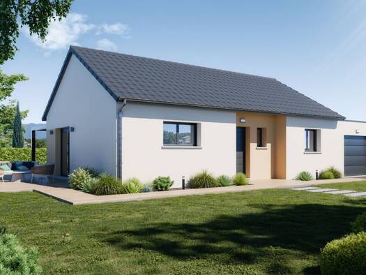 Terrain avec maison neuve à vendre 260 796 € 4 pièces 2 chambres 75 m² 354 m² de terrain Urschenheim 68320