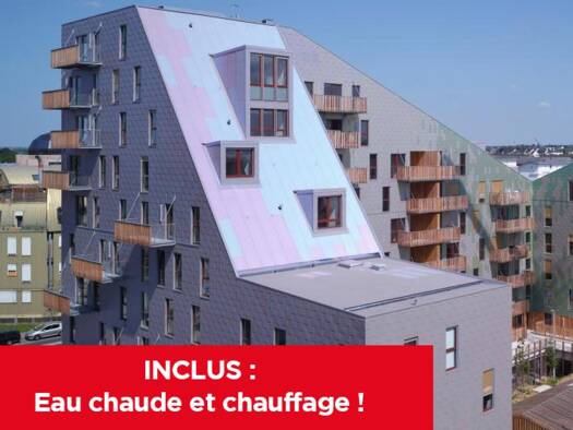 Appartement à louer 947 € 3 pièces 2 chambres 70 m² 3ème étage Île de Nantes Nantes 44200
