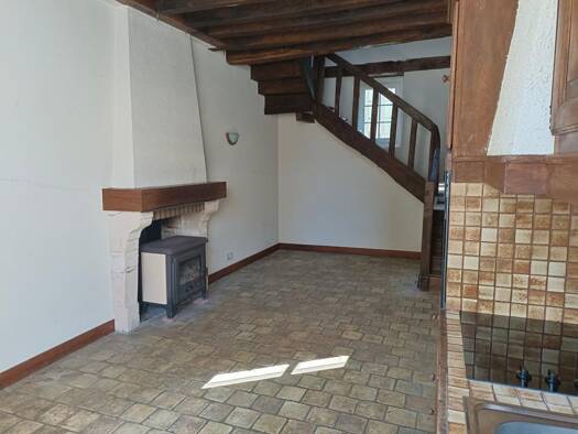 Duplex à louer 460 € 3 pièces 2 chambres 63 m² 2 étages Nord Mamers 72600