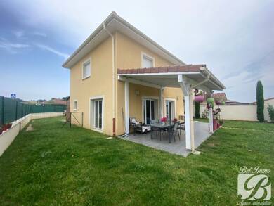 Maison à vendre 449 000 € 4 pièces 3 chambres 115 m² 760 m² de terrain Bourg St Christophe 01800