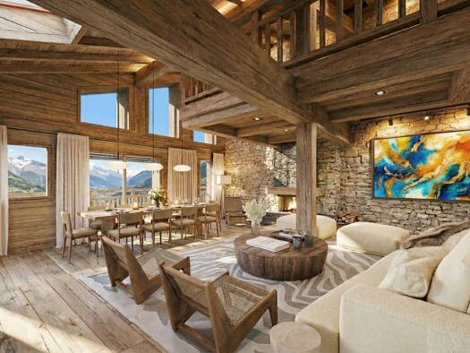 Chalet à vendre - neuf 2 950 000 € 5 pièces 4 chambres 182 m² dès le 30/06/2027 Megève 74120
