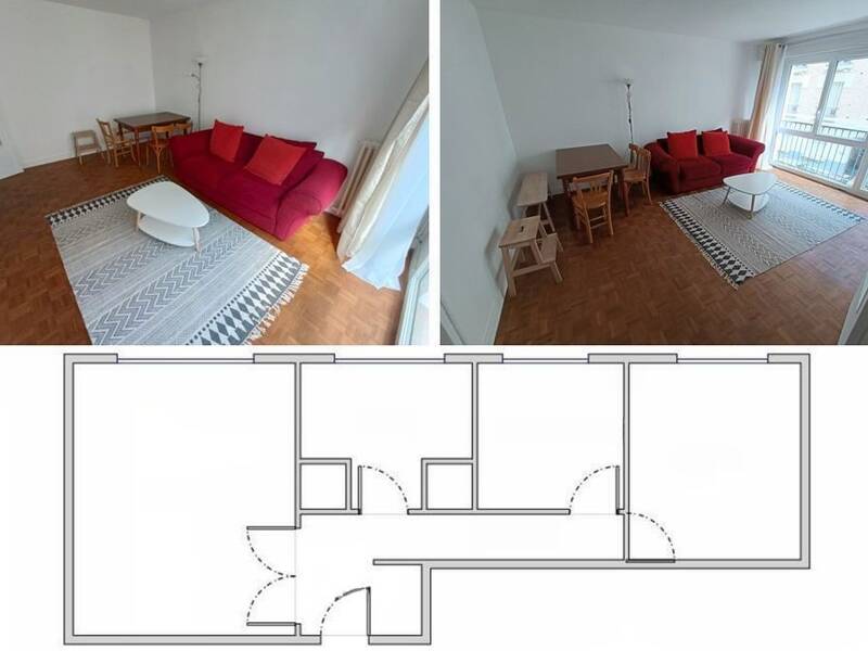 Maison à louer, 44m², PARIS 13E