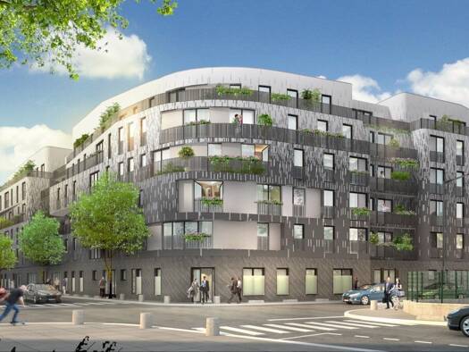 Appartement à louer 1 377 € 4 pièces 3 chambres 78,2 m² 3ème étage Plaine Marcreux Pressensé Aubervilliers 93300