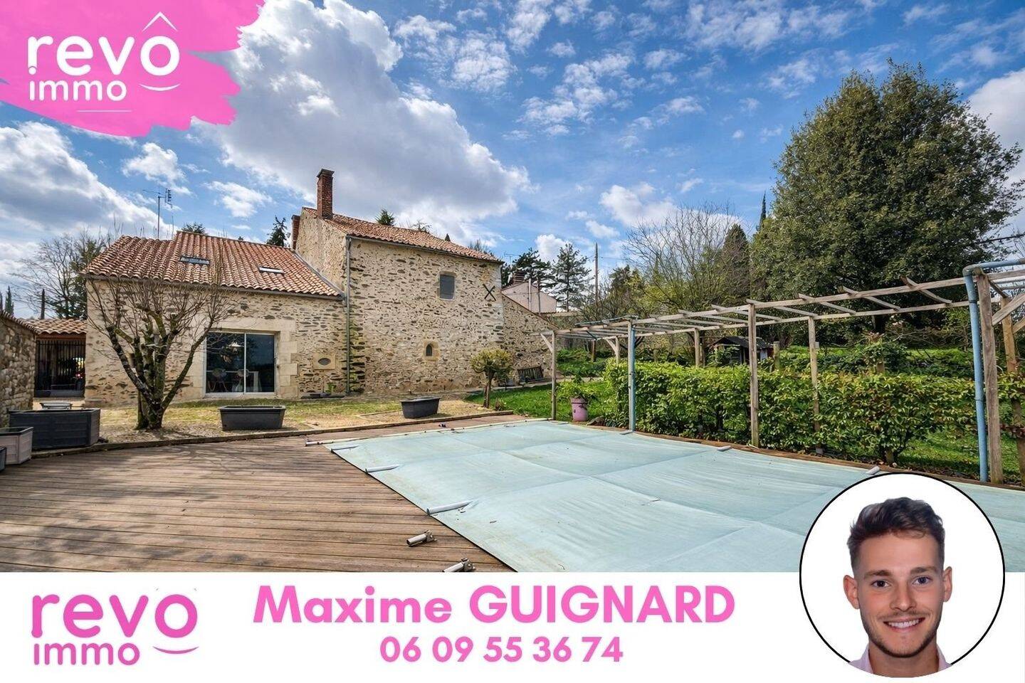 Maison à vendre, 202m², LA CAILLERE SAINT HILAIRE