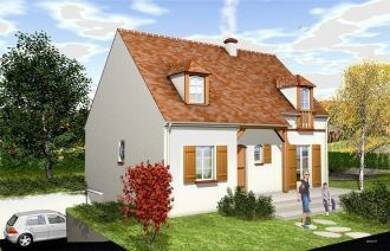 Terrain avec maison neuve à vendre 344 300 € Survilliers 95470