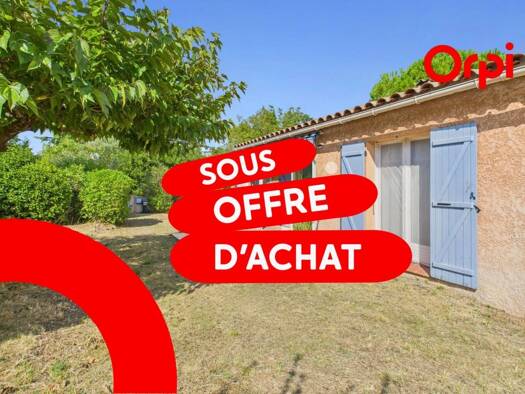 Maison de plain-pied à vendre 375 000 € 3 pièces 2 chambres 89 m² 1 476 m² de terrain Saint-Paul-en-Forêt 83440
