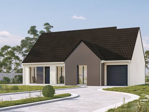 Terrain avec maison neuve à vendre 272 000 € 3 pièces 2 chambres 87 m² 700 m² de terrain Mésanger 44522