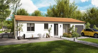 Terrain avec maison neuve à vendre 194 473 € Gimeux 16130