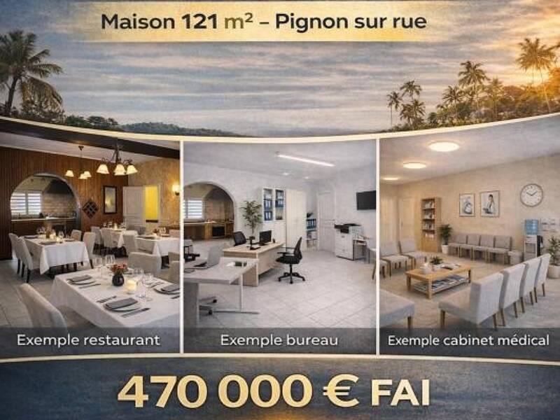 Maison à vendre, 121m², SAINT PIERRE