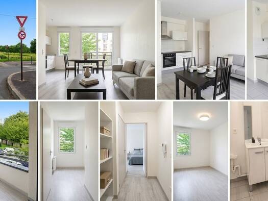 Appartement à vendre - Première occupation 239 000 € 3 pièces 2 chambres 57,1 m² Étage 1/3 Le Plateau Vitry-sur-Seine 94400