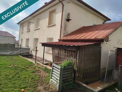 Maison jumelée à vendre 180 000 € 5 pièces 3 chambres 73 m² 290 m² de terrain Ouest Longwy 54400