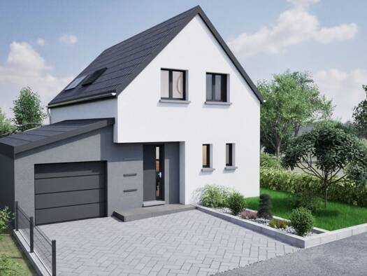 Terrain avec maison neuve à vendre 356 856 € 5 pièces 3 chambres 96 m² 283 m² de terrain Eckwersheim 67550
