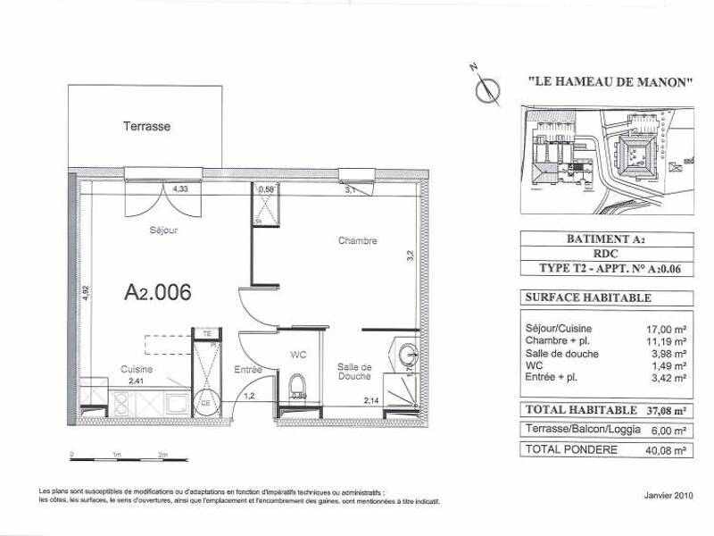 Maison à louer, 37m², BASSENS