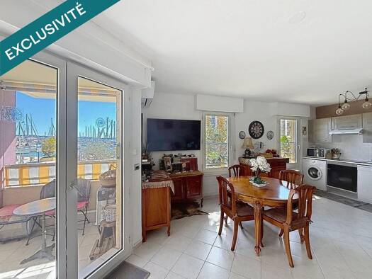 Appartement à vendre 349 900 € 3 pièces 2 chambres 60 m² RDC/4 Le Mas Port Frejus Fréjus 83600