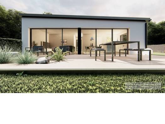 Terrain avec maison neuve à vendre 223 631 € 4 pièces 2 chambres 65 m² 344 m² de terrain Bourg Nord Guipavas 29490