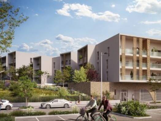 Duplex à vendre - Neuf 216 000 € 3 pièces 2 chambres 62,4 m² 1er étage Croix de Poumeyrac Béziers 34500