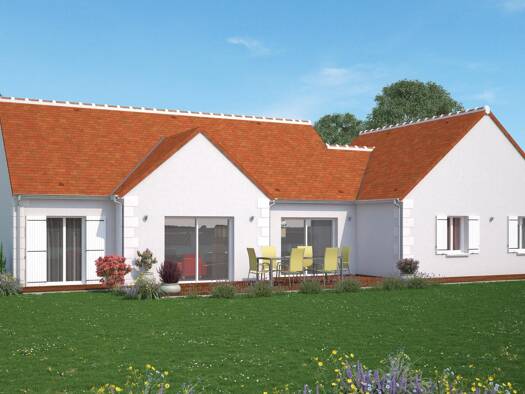 Terrain avec maison neuve à vendre 312 048 € 5 pièces 4 chambres 136 m² 3 000 m² de terrain La Ferté-Imbault 41300