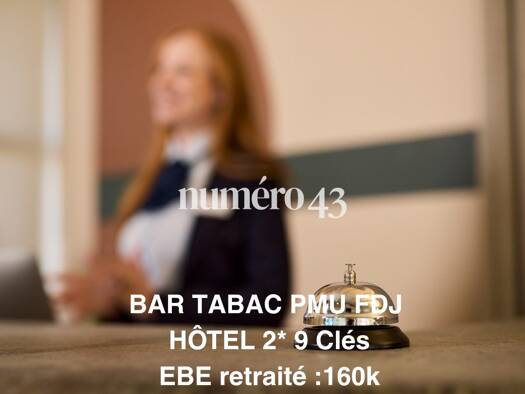 Hôtel à vendre Fonds de commerce 383 600 € 1 pièce Lesparre-Médoc 33340