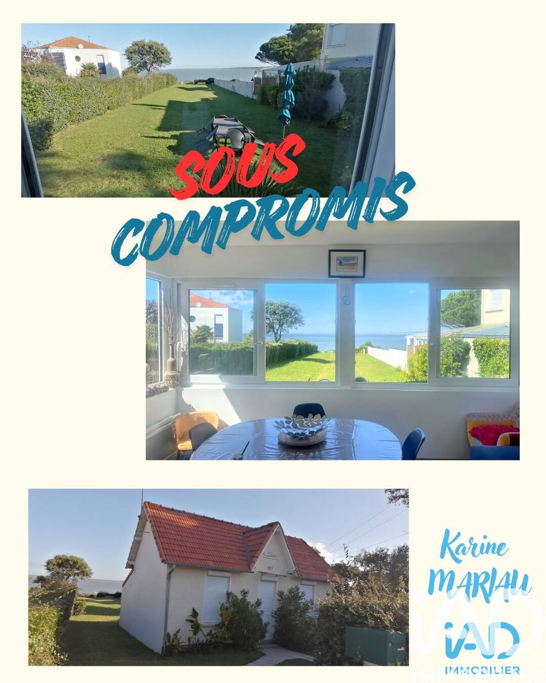 Maison à vendre, 56m², LA PLAINE SUR MER