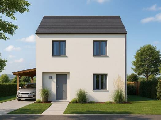 Terrain avec maison neuve à vendre 299 000 € 5 pièces 3 chambres 110 m² 244 m² de terrain Saphir Longjumeau 91160