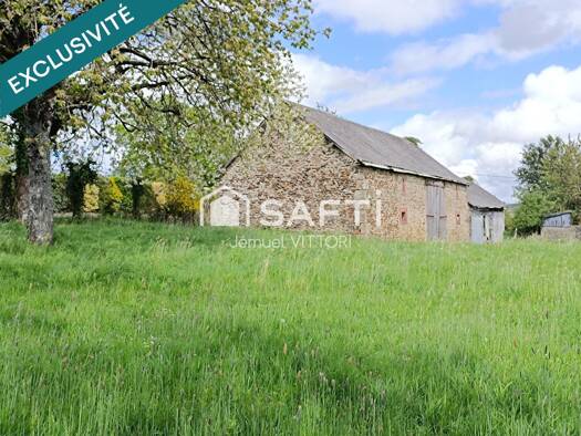 Maison à vendre 55 000 € 4 pièces 3 chambres 95 m² 2 384 m² de terrain Vautorte 53500