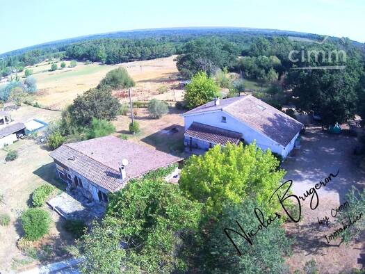 Maison à vendre 265 000 € 6 pièces 6 chambres 141 m² 9 596 m² de terrain Saint-Christophe-de-Double 33230