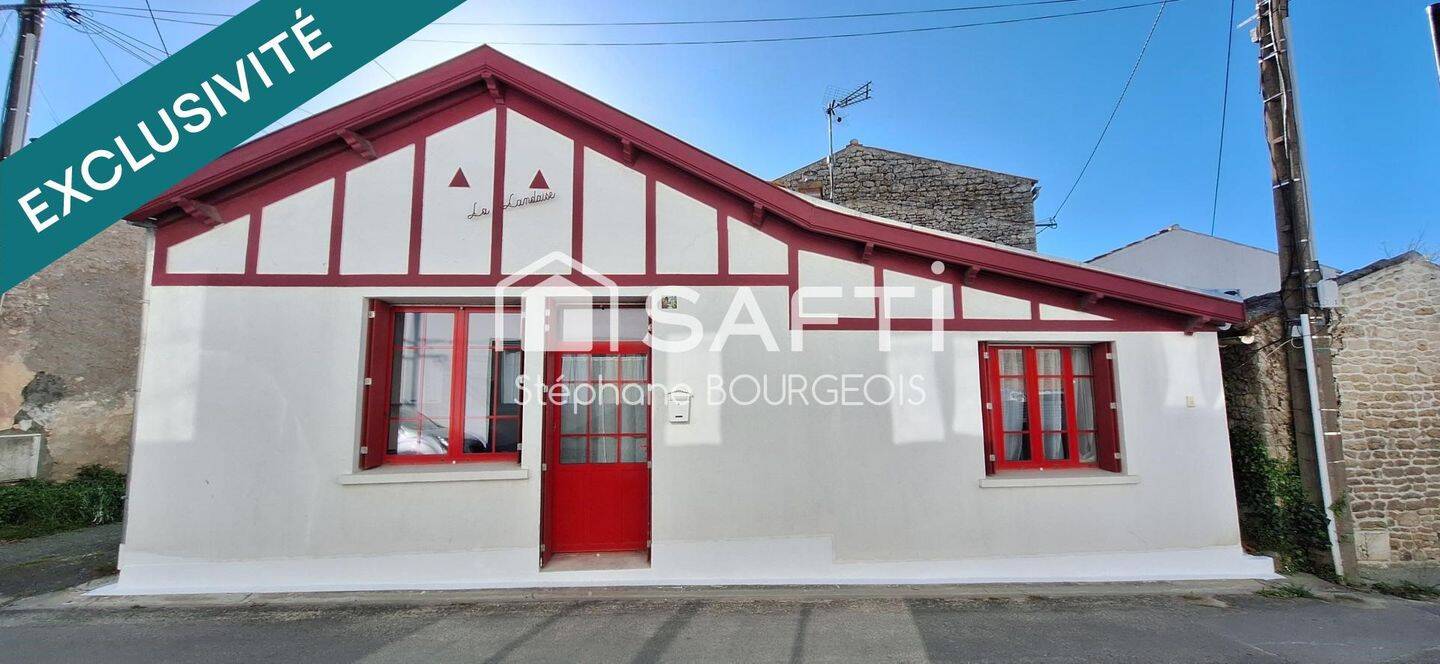 Maison à vendre, 55m², SAINT GEORGES D'OLERON