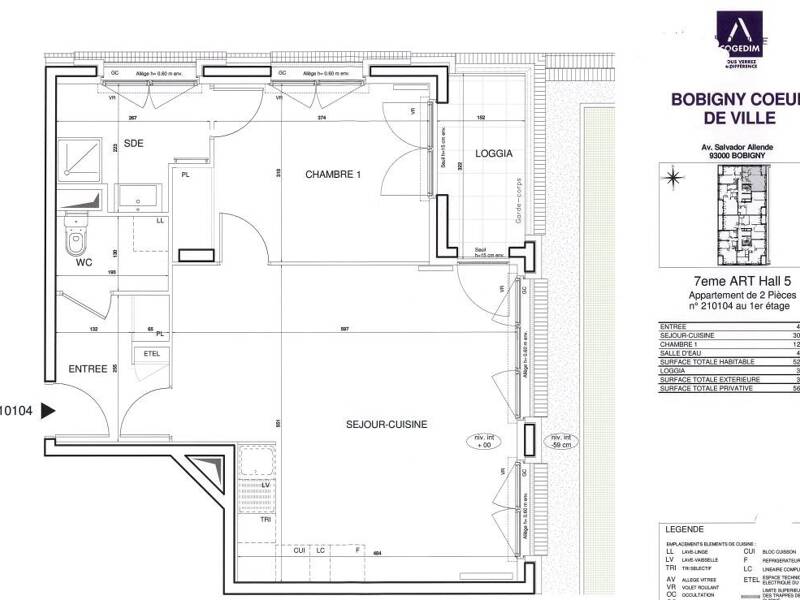 Maison à louer, 52m², BOBIGNY