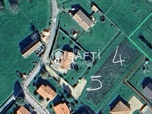 Terrain constructible viabilisé à vendre 38 000 € 902 m² de terrain Saint-Pierre-d'Eyraud 24130