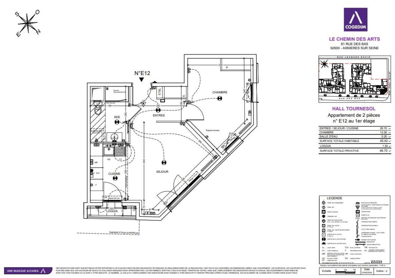 Maison à louer, 45m², ASNIERES SUR SEINE