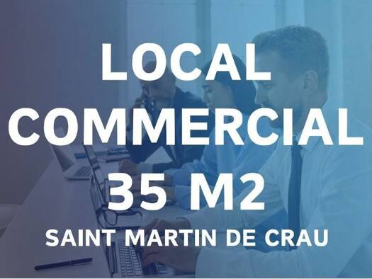 Local commercial à vendre 104 000 € 35 m² de surface de vente Le Village Saint-Martin-de-Crau 13310