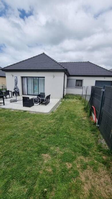 Maison de plain-pied à vendre 337 000 € 4 pièces 3 chambres 100 m² 511 m² de terrain Cauville-sur-Mer 76930