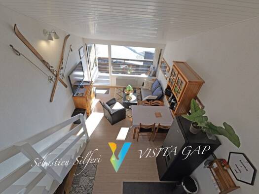 Duplex à vendre 100 000 € 2 pièces 1 chambre 34,3 m² RDC Saint-Michel-de-Chaillol 05260