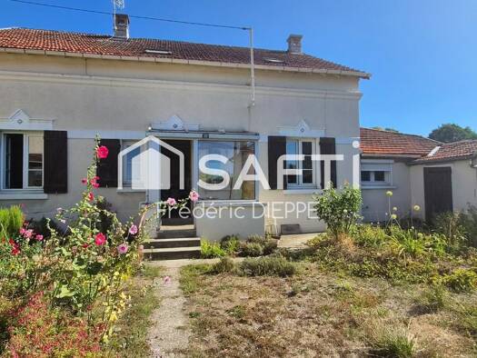 Maison à vendre 96 000 € 5 pièces 2 chambres 79 m² 200 m² de terrain Vailly-sur-Aisne 02370