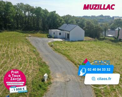 Terrain viabilisé à vendre 119 500 € 415 m² de terrain Muzillac 56190