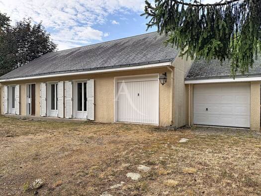 Maison de plain-pied à vendre 265 500 € 4 pièces 3 chambres 88 m² 1 686 m² de terrain Les Garennes sur Loire 49610