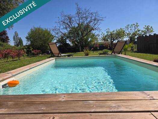 Maison à vendre 210 000 € 6 pièces 2 chambres 114 m² 548 m² de terrain Marmande 47200