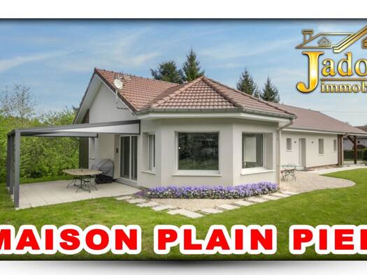 Maison de plain-pied à vendre 375 000 € 7 pièces 3 chambres 145 m² 955 m² de terrain Corcieux 88430