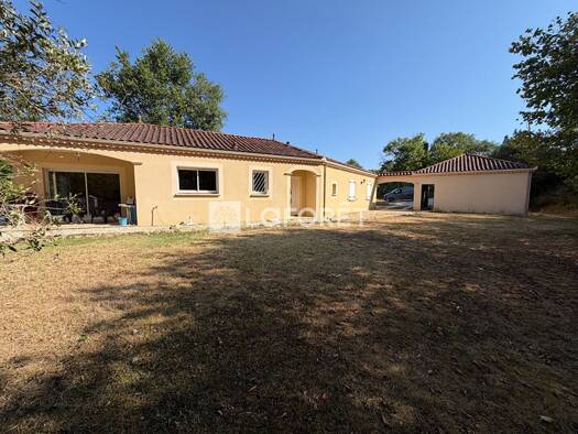 Maison de plain-pied à vendre 330 000 € 4 pièces 3 chambres 123 m² 4 915 m² de terrain Vigan-en-Quercy 46300