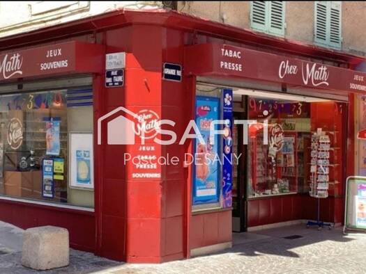 Bar / Café à vendre Fonds de commerce 79 000 € 50 m² d'espace de restauration La Ville Tournon-sur-Rhône 07300