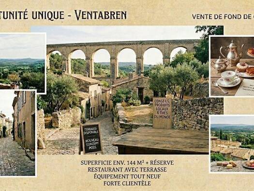 Local commercial à vendre 49 000 € 144 m² de surface de vente Ventabren 13122